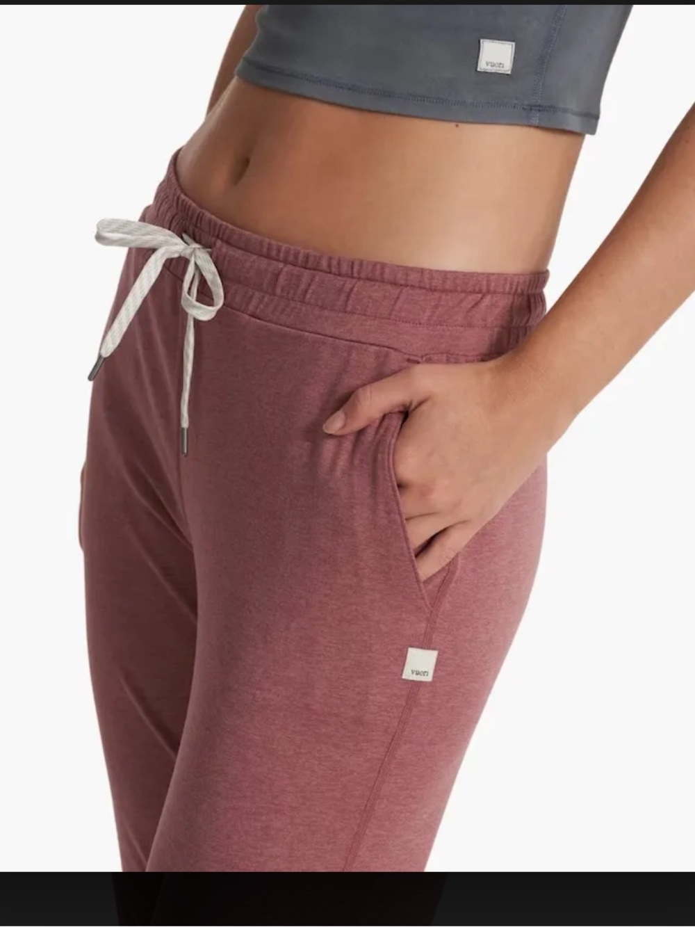 VUORI performance dreamknit women joggers activewear lounge comfort workout XS
